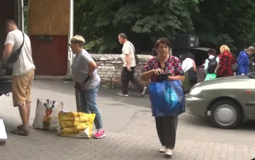 Гуманітарна допомога для пенсіонерів у Полтаві
